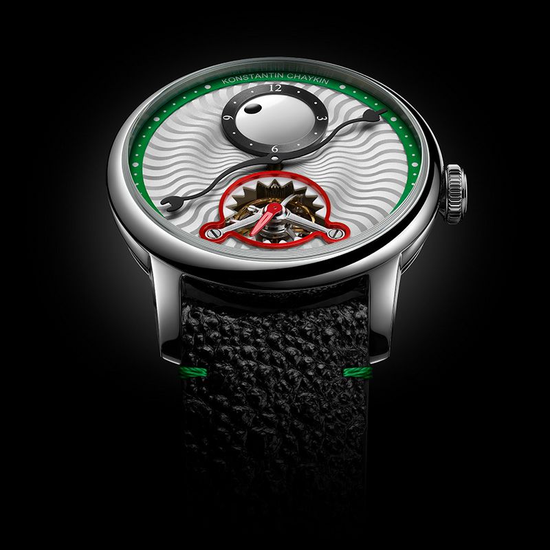 LOUIS ERARD <br>Noirmont X Regulator Tourbillon Louis Erard×Konstantin Chaykin <br>ルイ・エラール <br>ノワールモン X レギュレーター トゥールビヨン ルイ・エラール×コンスタンティン・チャイキン <br>LE89241AA90BGA088