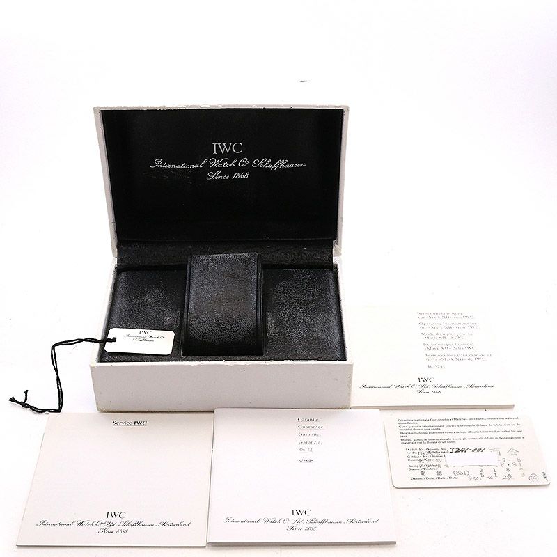 中古】IWC PILOT'S WATCH MARK XII EARLY DIAL アイ・ダブリュー・シー