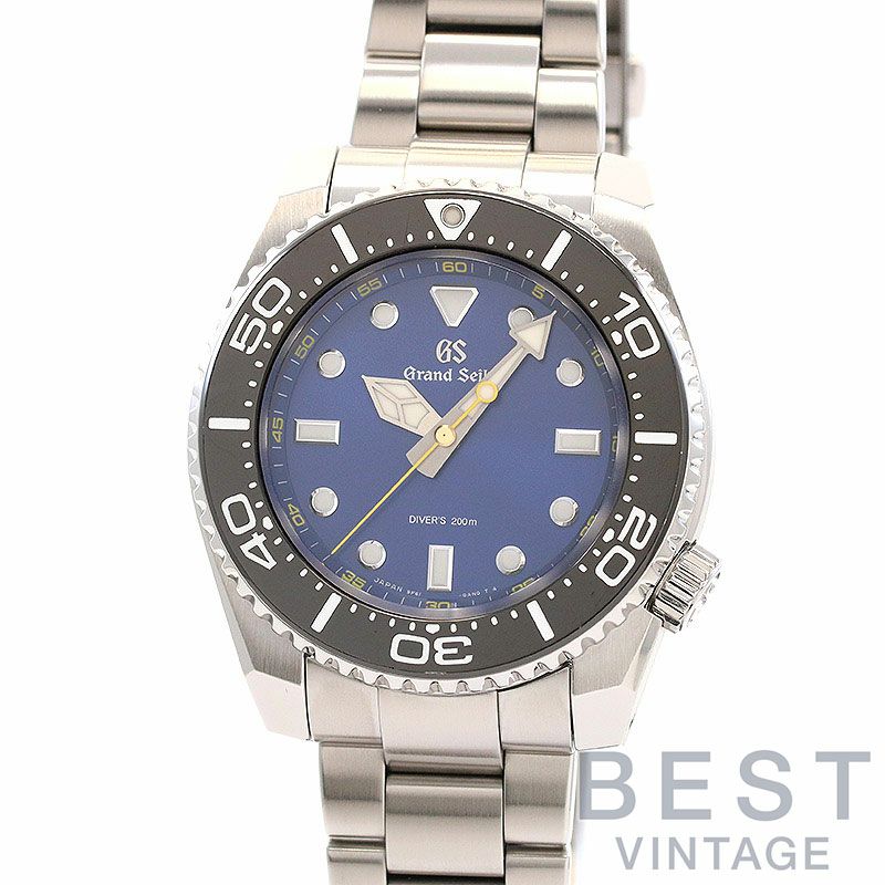 【中古】GRAND SEIKO <br>SPORT COLLECTION 9F QUARTZ DIVER'S 200M <br>グランドセイコー <br>スポーツコレクション 9Fクオーツ ダイバーズ 200M <br>SBGX337 (9F61-0AL0)