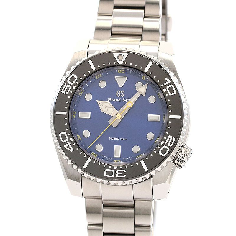 【中古】GRAND SEIKO <br>SPORT COLLECTION 9F QUARTZ DIVER'S 200M <br>グランドセイコー <br>スポーツコレクション 9Fクオーツ ダイバーズ 200M <br>SBGX337 (9F61-0AL0)