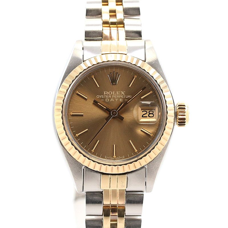 ろいた 中古】ROLEX OYSTER PERPETUAL DATE GHOST DIAL ロレックス オイスター