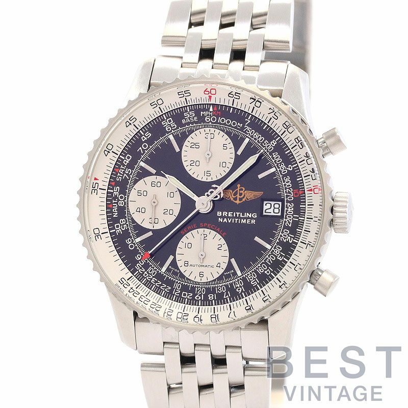 【中古】BREITLING <br>NAVITIMER FIGHTERS <br>ブライトリング <br>ナビタイマー ファイターズ <br>A1333010/B520/740A (A153BFTNP)
