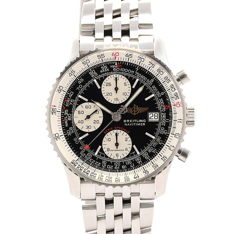 【中古】BREITLING <br>NAVITIMER FIGHTERS <br>ブライトリング <br>ナビタイマー ファイターズ <br>A1333010/B520/740A (A153BFTNP)