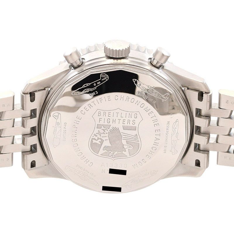 【中古】BREITLING <br>NAVITIMER FIGHTERS <br>ブライトリング <br>ナビタイマー ファイターズ <br>A1333010/B520/740A (A153BFTNP)