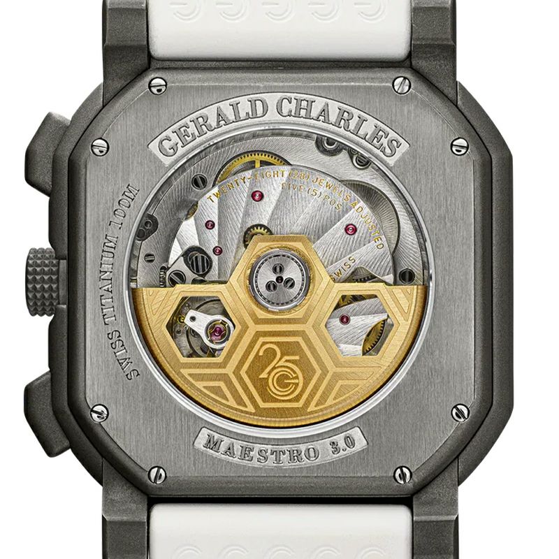 Gerald Charles <br>Maestro 3.0 Chronograph <br>ジェラルド・チャールズ <br>マエストロ 3.0 クロノグラフ <br>GC3.0-TNSB-06CP-RSPNC