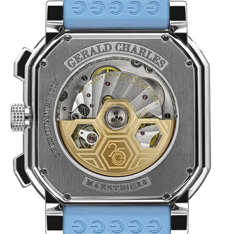 Gerald Charles <br>Maestro 3.0 Chronograph <br>ジェラルド・チャールズ <br>マエストロ 3.0 クロノグラフ <br>GC3.0-SSPS-07CP-RSPN