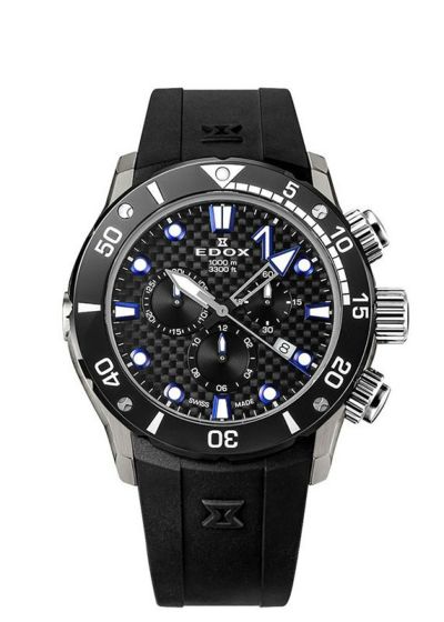 EDOX 純正 時計レザーバンド エドックス クロノオフショア1　未使用 クロノオフショア1 クロノグラフ スペシャルエディション 10221