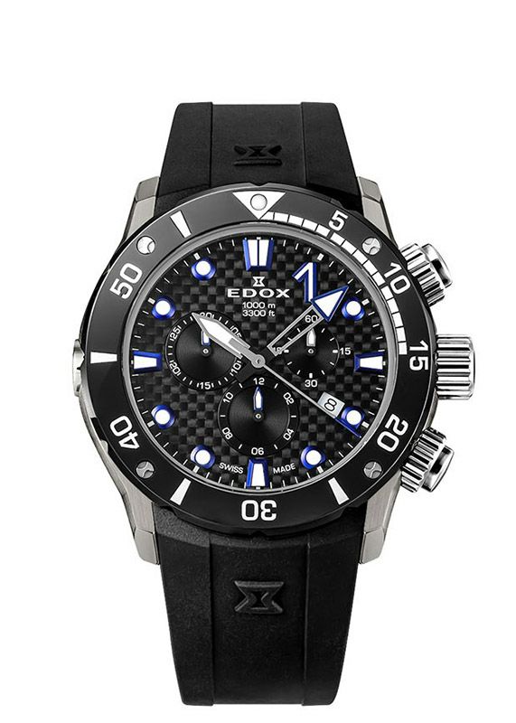EDOX <br>CHRONOFFSHORE-1 CHRONOGRAPH JAPAN LIMITED EDITION <br>エドックス <br>クロノオフショア1 クロノグラフ ジャパン リミテッド エディション <br>10242-TIN-NIBUGM