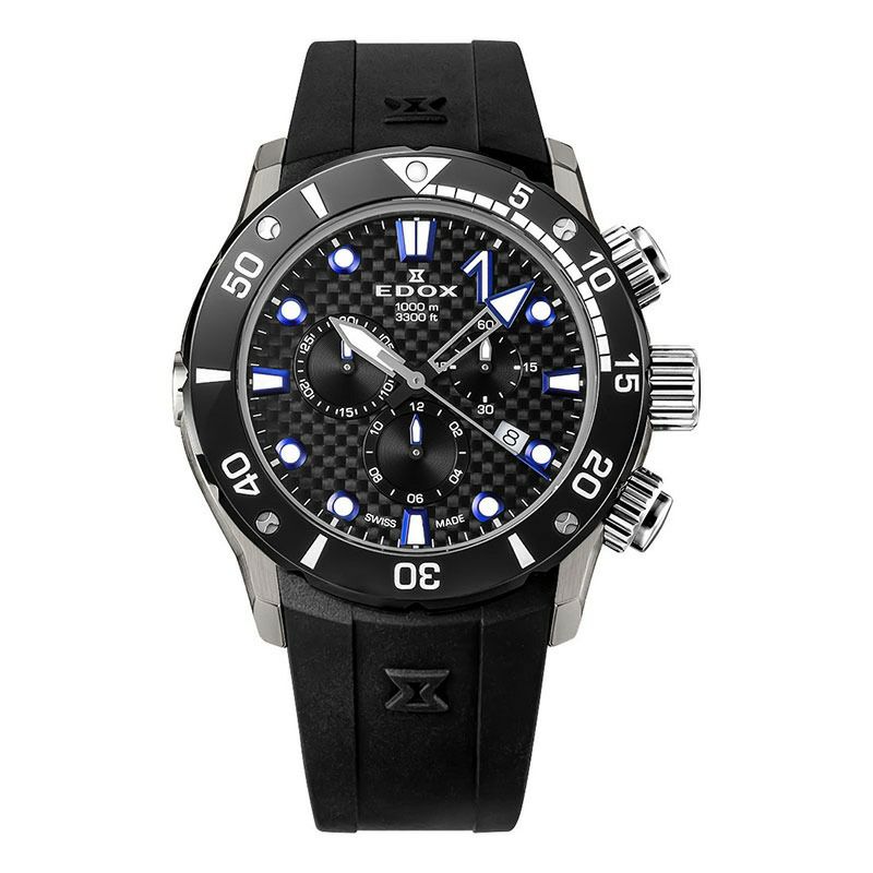 EDOX <br>CHRONOFFSHORE-1 CHRONOGRAPH JAPAN LIMITED EDITION <br>エドックス <br>クロノオフショア1 クロノグラフ ジャパン リミテッド エディション <br>10242-TIN-NIBUGM