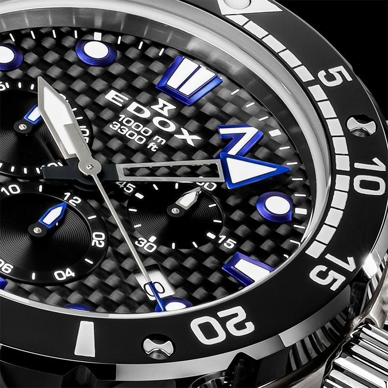 EDOX <br>CHRONOFFSHORE-1 CHRONOGRAPH JAPAN LIMITED EDITION <br>エドックス <br>クロノオフショア1 クロノグラフ ジャパン リミテッド エディション <br>10242-TIN-NIBUGM