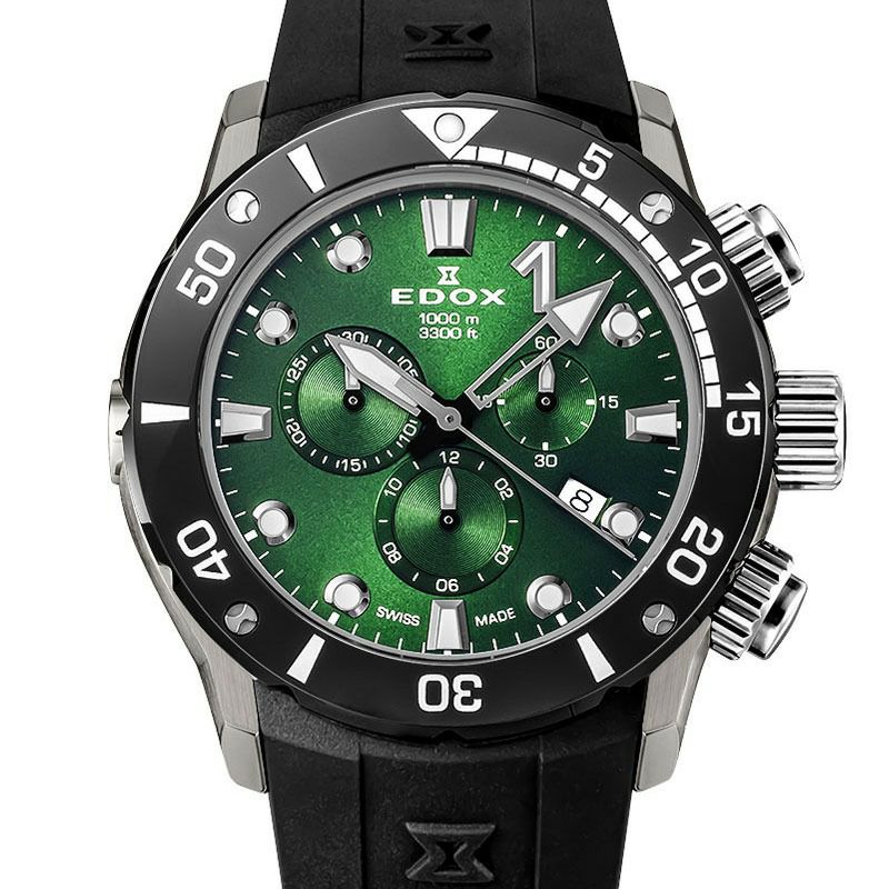 EDOX <br>CHRONOFFSHORE-1 CHRONOGRAPH JAPAN LIMITED EDITION <br>エドックス <br>クロノオフショア1 クロノグラフ ジャパン リミテッド エディション <br>10242-TIN-VINGM