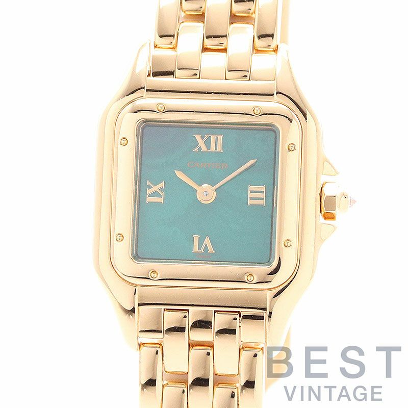 中古】CARTIER PANTHERE SMALL MODEL MALACHITE カルティエ パンテール  