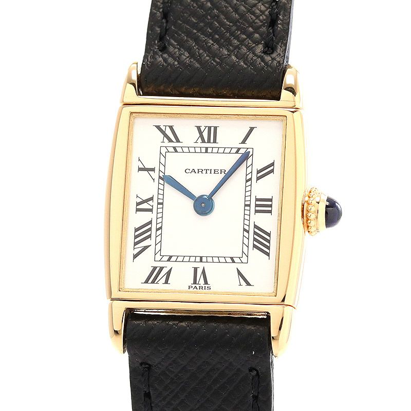 【中古】CARTIER TANK REVERSO SMALL MODEL PARIS DIAL カルティエ タンク レベルソ SM PARISダイヤル -