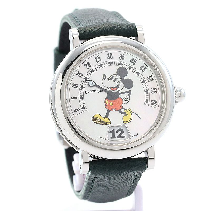 中古】GERALD GENTA RETRO FANTASY MICKEY MOUSE ジェラルド