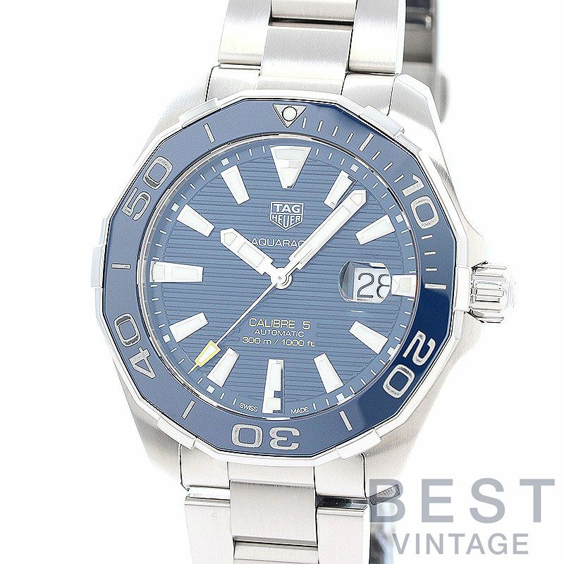 【中古】TAG HEUER AQUARACER CARIBRE 5 タグ・ホイヤー アクアレーサー キャリバー5 WAY201B.BA0927