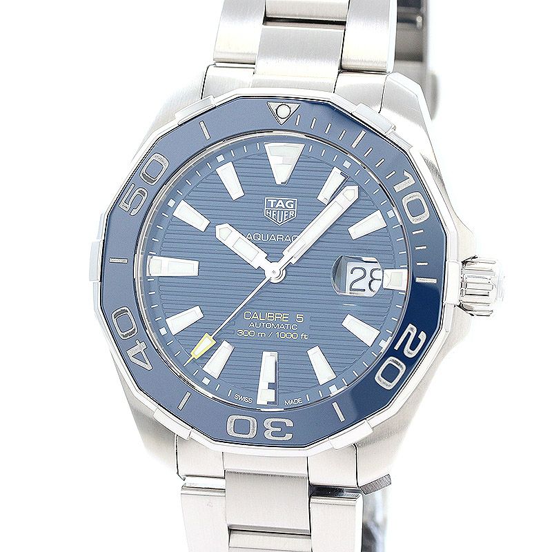 【中古】TAG HEUER AQUARACER CARIBRE 5 タグ・ホイヤー アクアレーサー キャリバー5 WAY201B.BA0927