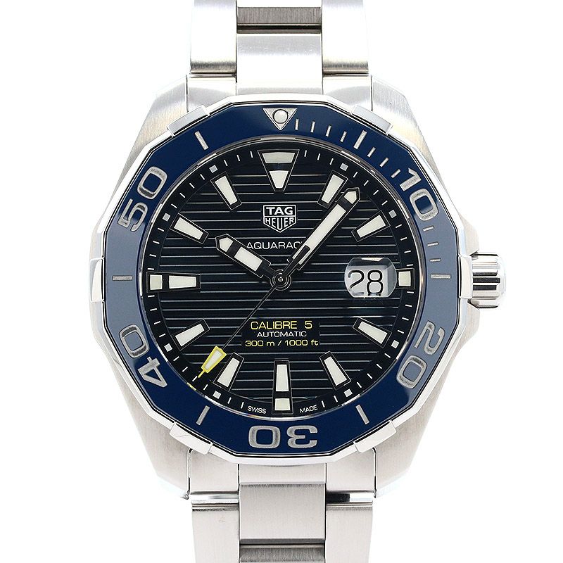 【中古】TAG HEUER AQUARACER CARIBRE 5 タグ・ホイヤー アクアレーサー キャリバー5 WAY201B.BA0927