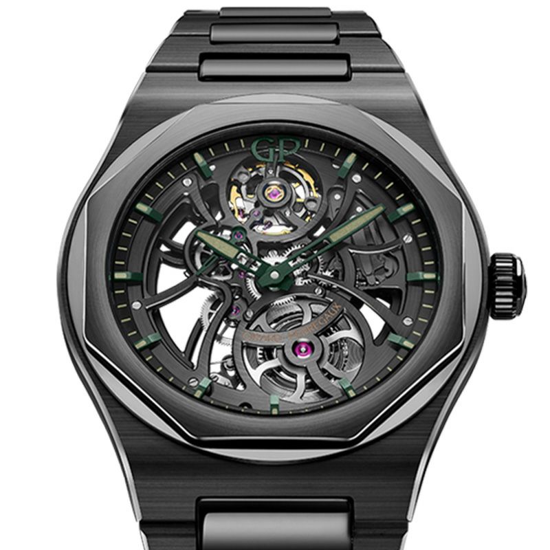 GIRARD-PERREGAUX LAUREATO SKELETON CERAMIC ジラール・ペルゴ ロレアート スケルトン アストンマーティン エディション 81015-32-3538-32A
