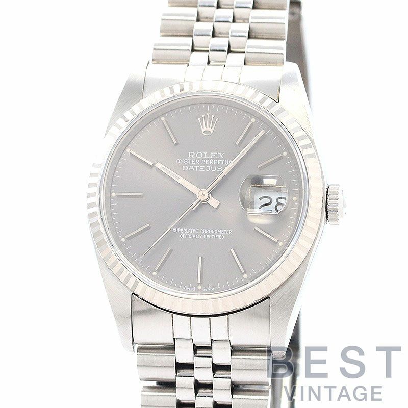 【中古】ROLEX OYSTER PERPETUAL DATEJUST 36 ロレックス オイスターパーペチュアル デイトジャスト 36 16234