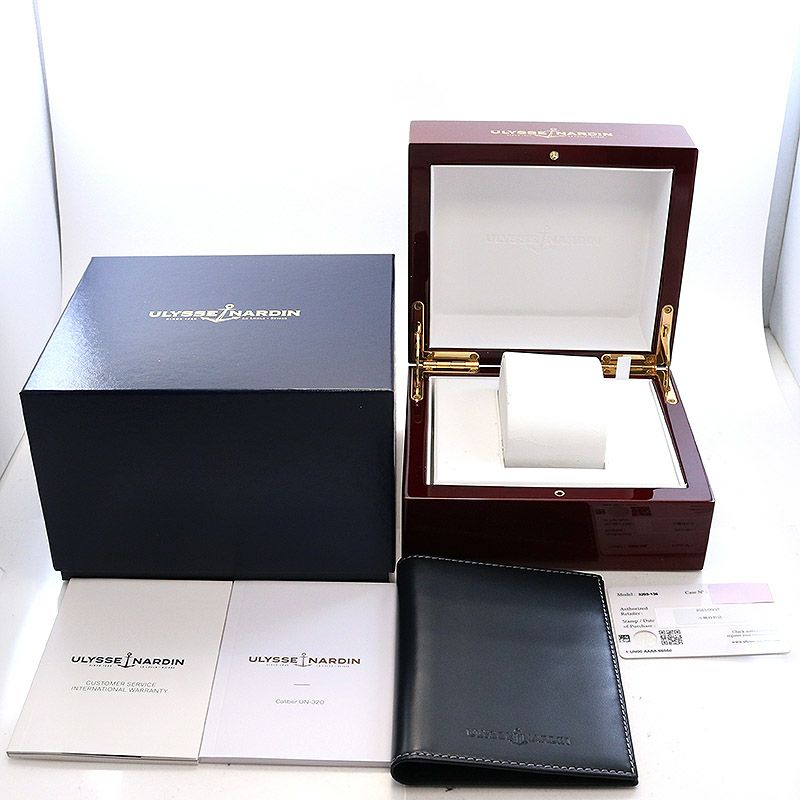 【中古】ULYSSE NARDIN CLASSICO MANUFACTURE ユリス・ナルダン クラシコ マニュファクチュール 3203-136-2/33