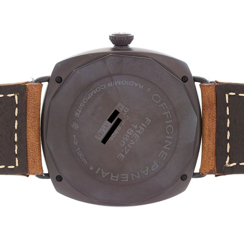 【中古】OFFICINE PANERAI RADIOMIR COMPOSITE MARINA MILITARE 8 GIORNI オフィチーネ・パネライ ラジオミール コンポジット マリーナ ミリターレ 8デイズ PAM00339