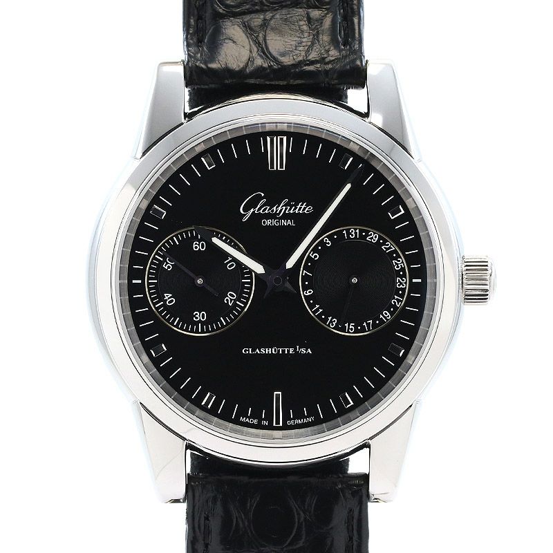 【中古】GLASHUTTE ORIGINAL SENATOR HAND-DATE グラスヒュッテ・オリジナル セネタ ハンドデイト 1-39-58-01-02-04