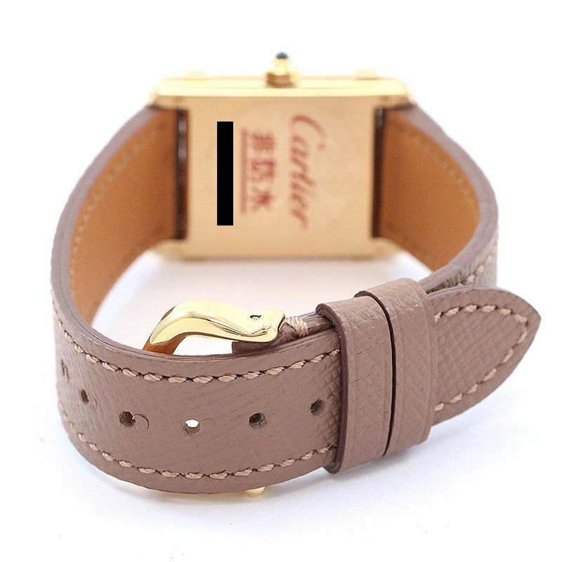 【中古】CARTIER TANK CHINOISE SMALL MODEL カルティエ タンク シノワーズ SM 84726553(66009)