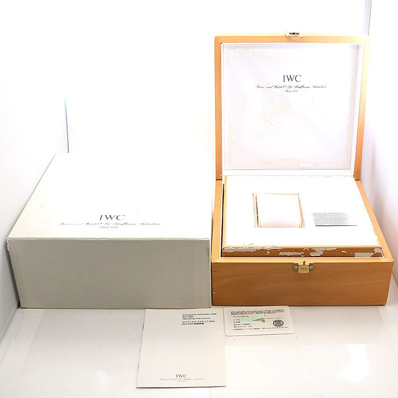 【中古】IWC PORTUGIESER AUTOMATIC 2000 アイ・ダブリュー・シー ポルトギーゼ・オートマティック 2000 IW500001(5000-001)