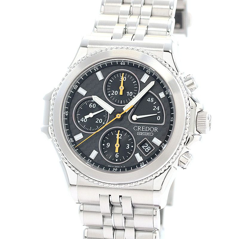 【中古】SEIKO PACIFIQUE CHRONOGRAPH セイコー クレドール パシフィーク クロノグラフ GCBK997 (6S77-0A10)