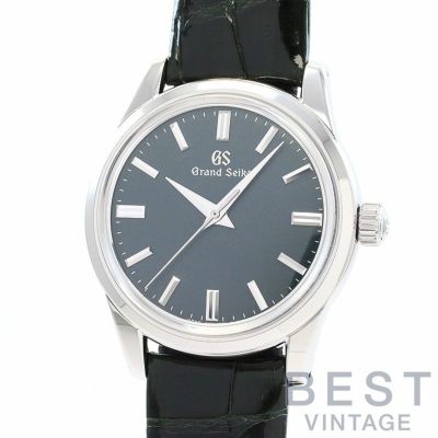 最終価格SEIKO グランドクォーツ 9256-5010 シルバー 腕時計 セイコー SEIKO グランドクォーツ デイデイト 9256-5010