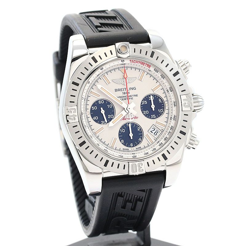【中古】BREITLING CHRONOMAT 41 AIRBORNE ブライトリング クロノマット 41 エアボーン AB01442J/G787/112S (A004G87)