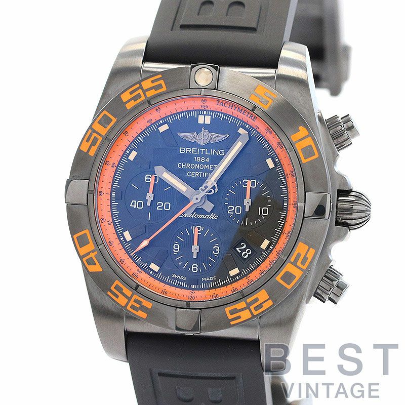 【中古】BREITLING CHRONOMAT 44 RAVEN ブライトリング クロノマット 44 レイブン MB0111C2/BD07/M20DSA.2 (M011B07VRB)