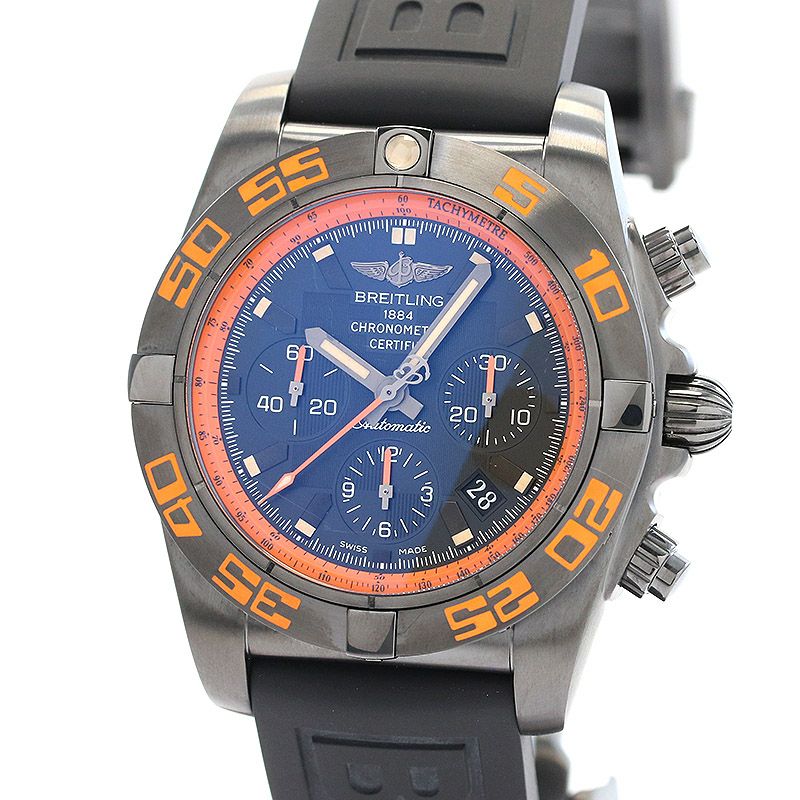 【中古】BREITLING CHRONOMAT 44 RAVEN ブライトリング クロノマット 44 レイブン MB0111C2/BD07/M20DSA.2 (M011B07VRB)