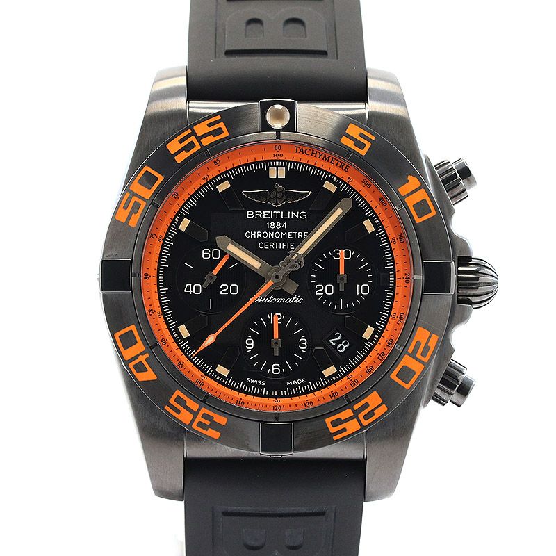 【中古】BREITLING CHRONOMAT 44 RAVEN ブライトリング クロノマット 44 レイブン MB0111C2/BD07/M20DSA.2 (M011B07VRB)