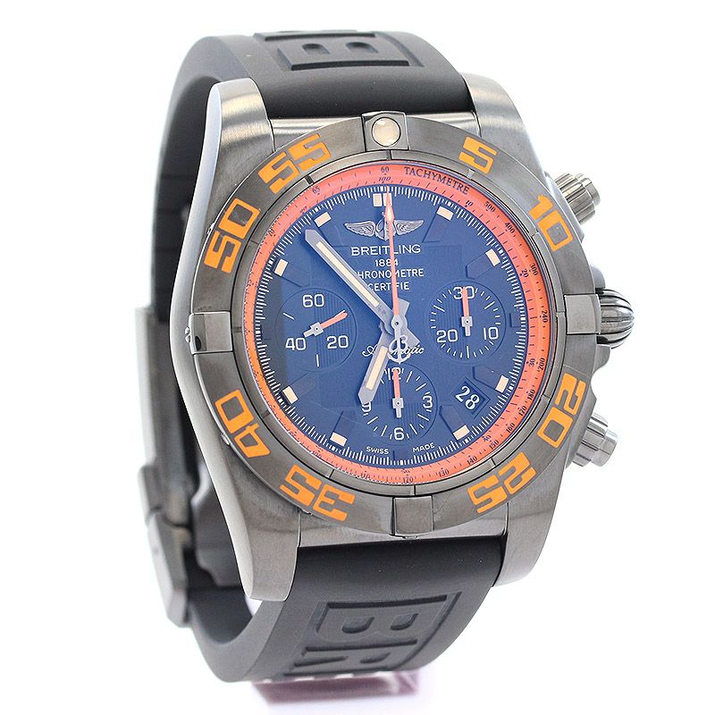 【中古】BREITLING CHRONOMAT 44 RAVEN ブライトリング クロノマット 44 レイブン MB0111C2/BD07/M20DSA.2 (M011B07VRB)