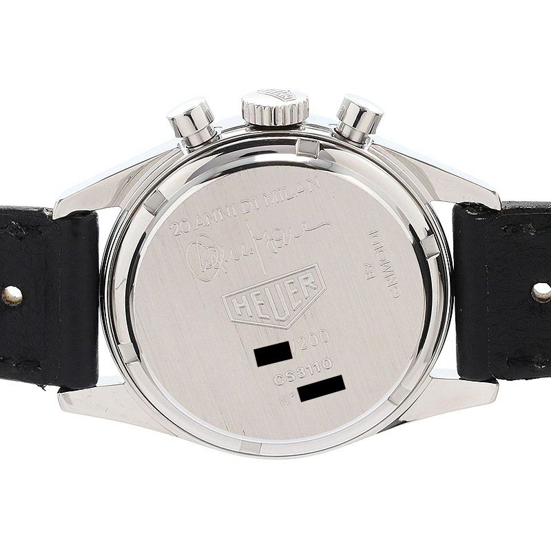 【中古】TAG HEUER FRANCO BARESI EDITION CARRERA 20 YEARS OF MILAN タグ・ホイヤー フランコ・バレージ エディション カレラ 20イヤーズ オブ ミラン CS3110.BC0726