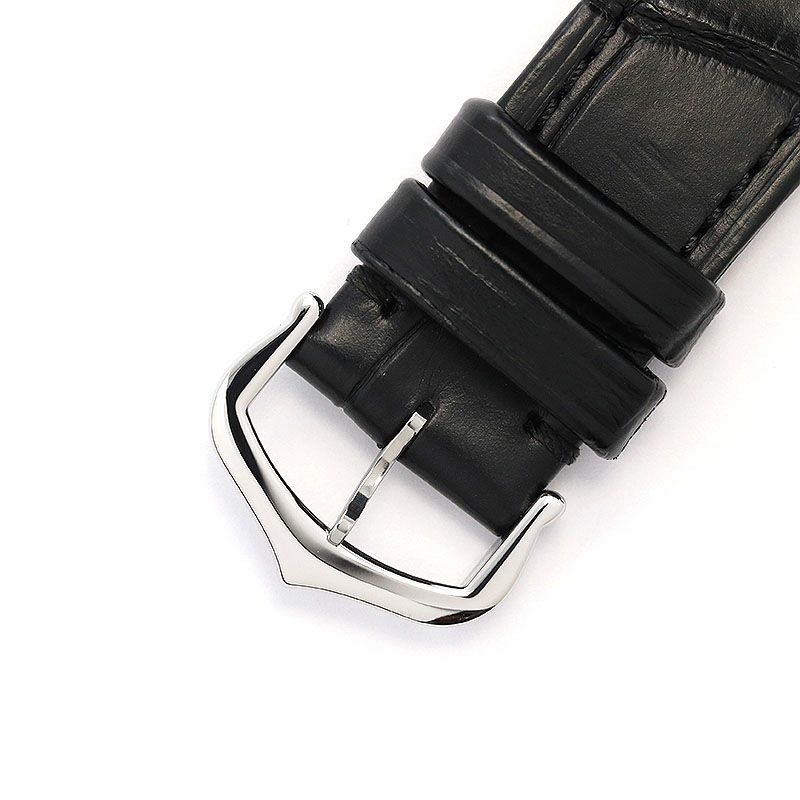 カルティエ サントス ブラック レザー メンズ CARTIER【1-0237816  