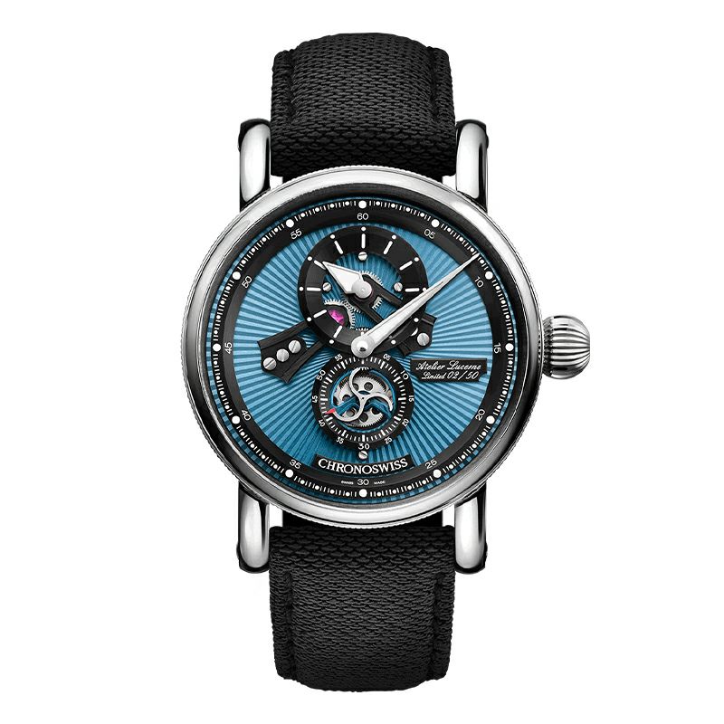 CHRONOSWISS FLYING REGULATOR OPEN GEAR FREEZE クロノスイス フライングレギュレーター オープンギア フリーズ CH-8753.1-LBBK