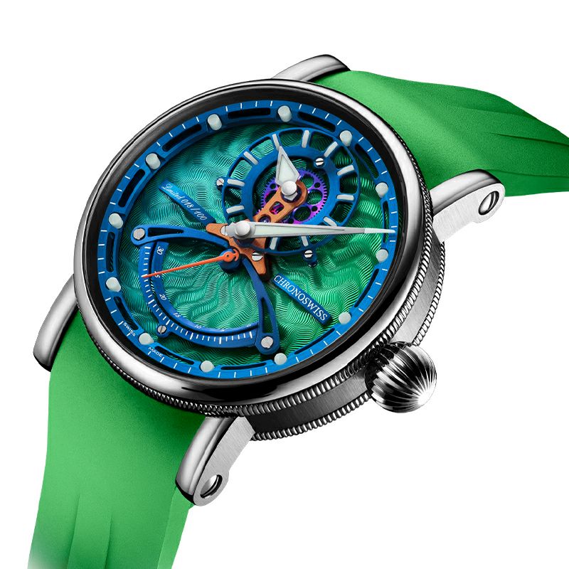 CHRONOSWISS OPEN GEAR RESEC GREEN MONSTER MANUFACTURE クロノスイス