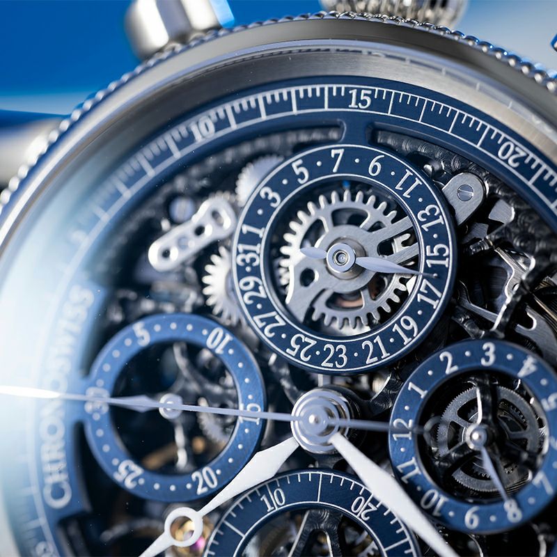 CHRONOSWISS OPUS CHRONOGRAPH TITANIUM クロノスイス オーパス クロノグラフ チタニウム CH-7543T.1S-BL2