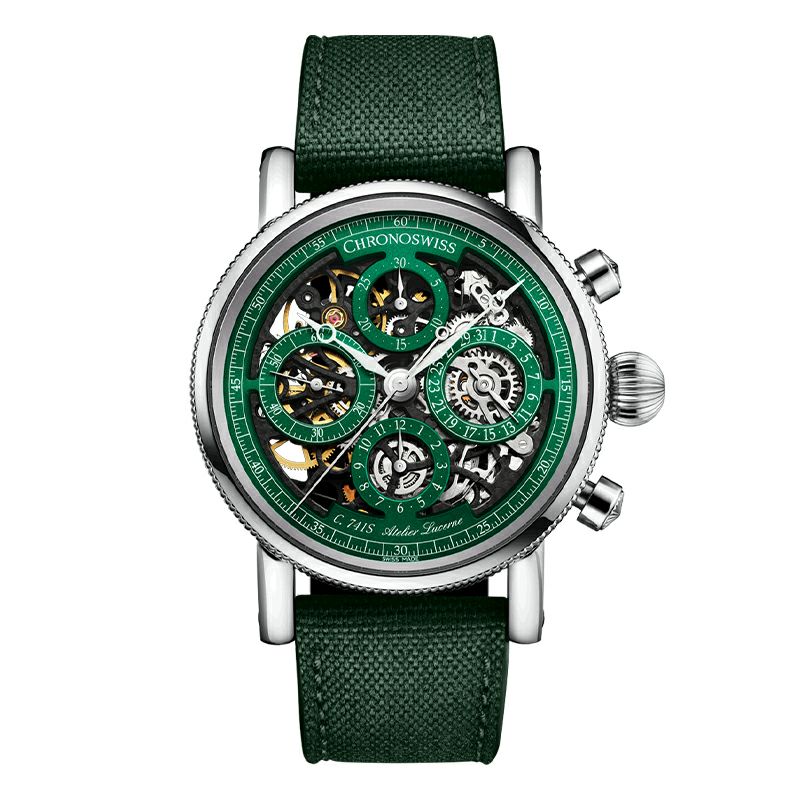 CHRONOSWISS OPUS CHRONOGRAPH TITANIUM クロノスイス オーパス クロノグラフ チタニウム CH-7543T.1S-DGR
