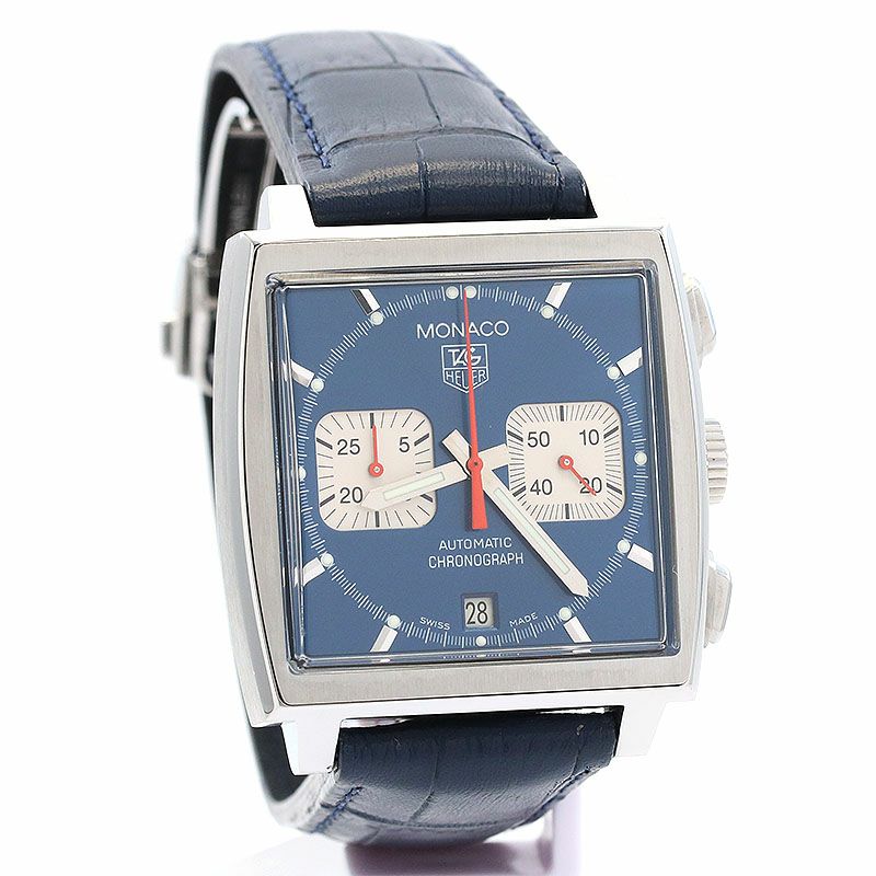 【中古】TAG HEUER MONACO CHRONOGRAPH Steve McQueen タグ・ホイヤー モナコ クロノグラフ スティーブ マックイーン CW2113.FC6183