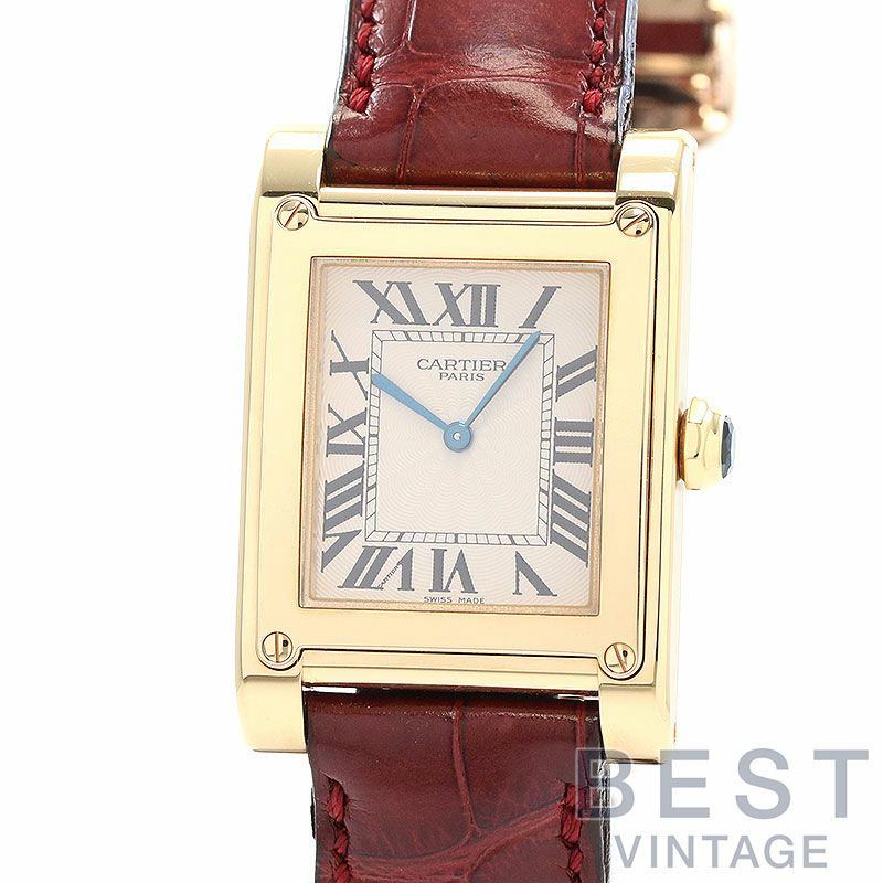 【中古】CARTIER TANK A VIS LARGE MODEL CPCP カルティエ タンク ア・ヴィス LM CPCP W1529451