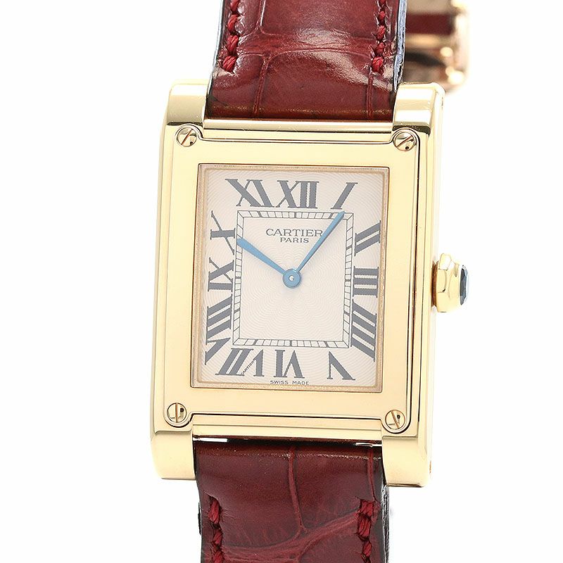 【中古】CARTIER TANK A VIS LARGE MODEL CPCP カルティエ タンク ア・ヴィス LM CPCP W1529451