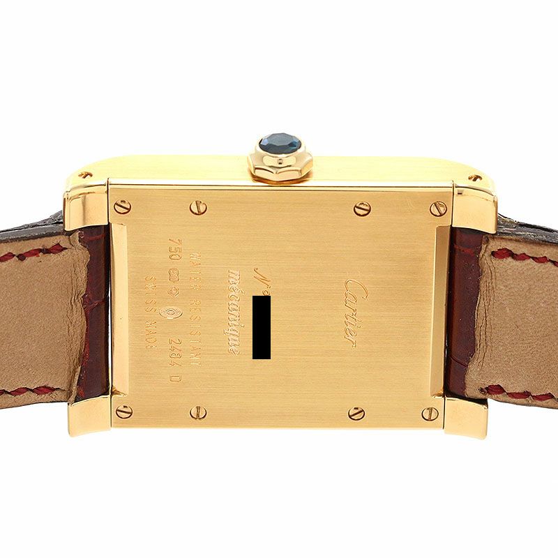 【中古】CARTIER TANK A VIS LARGE MODEL CPCP カルティエ タンク ア・ヴィス LM CPCP W1529451