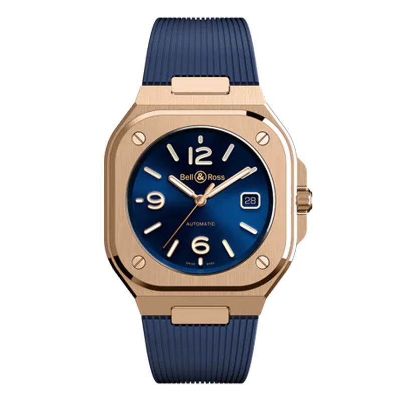 Bell ＆ Ross BR-05 BLUE GOLD ベル＆ロス BR-05 ブルー ゴールド BR05A-BLU-PG/SRB