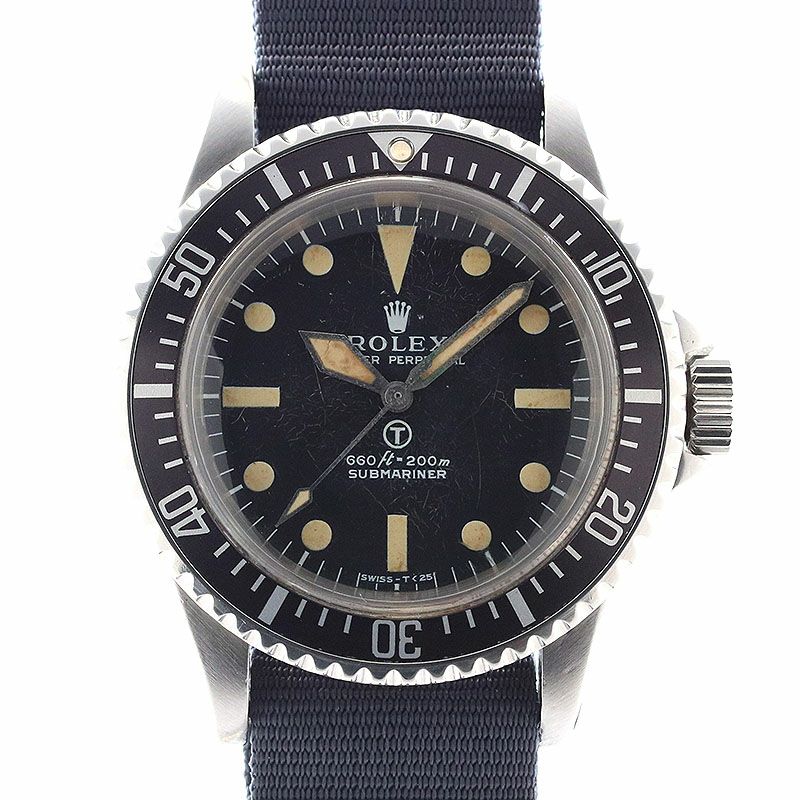 【中古】ROLEX VINTAGE MILITARY SUBMARINER ロレックス ヴィンテージ ミリタリー サブマリーナー 5513/0 0552/923-7697