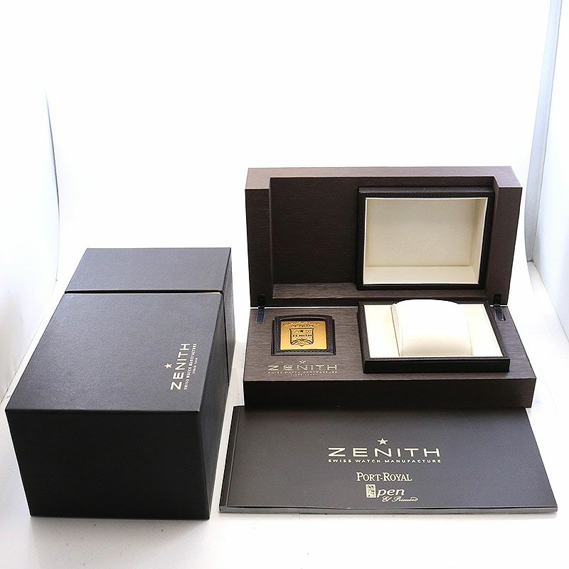 【中古】ZENITH GRAND PORT ROYAL OPEN CONCEPT ゼニス グランド ポートロワイヤル オープン コンセプト 95.0550.4021/77.C550