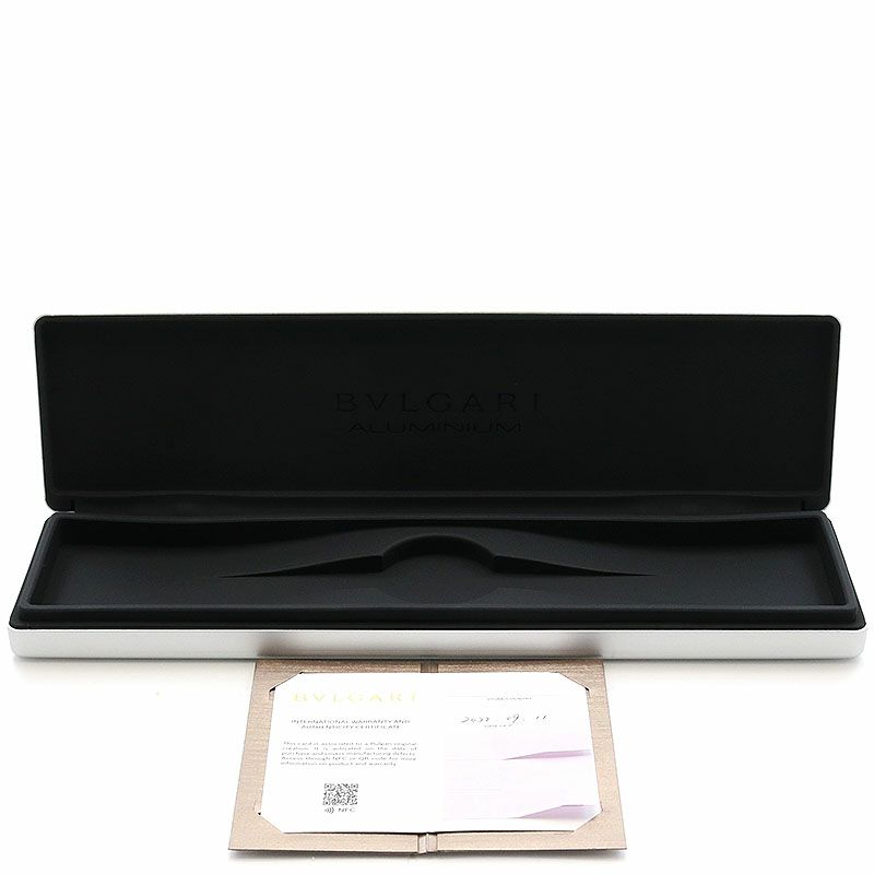 【中古】BVLGARI BVLGARI ALUMINUM HAJIME SORAYAMA LIMITED EDITION ブルガリ ブルガリ アルミニウム 空山基 限定モデル 103703 (BB40AT)