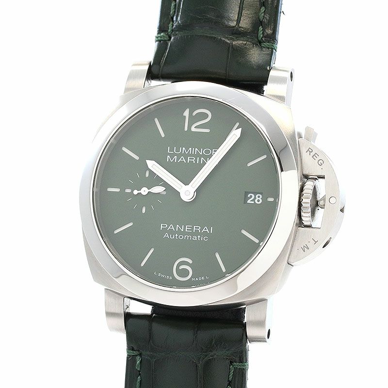 中古】PANERAI LUMINOR QUARANTA VERDE MILITARE オフィチーネ